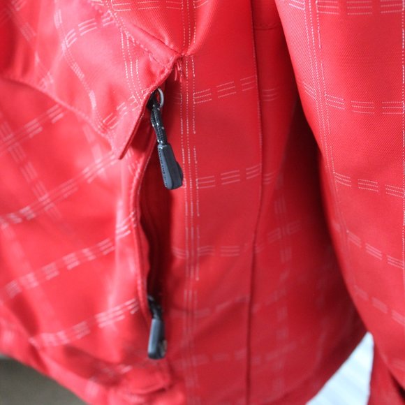 LIQUID Freerider Men's Red Plaid Ski & Snowboard Winter Jacket (96) - Picture 6 of 16